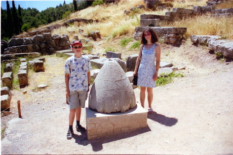 Am Nabel der Welt in Delphi